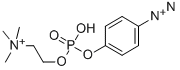 CAS 登录号：35697-91-7， P-重氮苯基磷酰胆碱