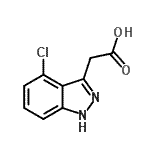 CAS#: 35715-83-4, (4-Chloro-1H-Indazol-3-Yl)Acetic Acid
