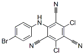CAS 登录号：35727-96-9， 2-[(4-溴苯基)氨基]-4,6-二氯苯-1,3,5-三甲腈