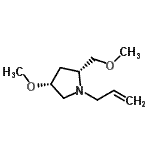 CAS#: 357945-64-3, (2R,4R)-1-Allyl-4-Methoxy-2-(Methoxymethyl)Pyrrolidine