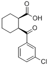CAS#: 357980-62-2, cis-2-(3-Chlorobenzoyl)Cyclohexane-1-Carboxylic Acid