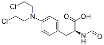 CAS 登录号：35849-41-3， 3-[4-[二(2-氯乙基)氨基]苯基]-2-甲酰氨基丙酸