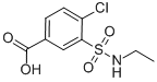 CAS#: 3585-45-3, 4-Chloro-3-[(Ethylamino)Sulfonyl]Benzoic Acid