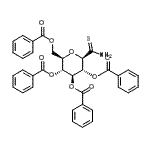 CAS#: 358738-50-8, (2R,3R,4S,5R,6R)-2-[(Benzoyloxy)Methyl]-6-Carbamothioyltetrahydro-2H-Pyran-3,4,5-Triyl Tribenzoate