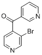 CAS 登录号：359018-64-7， (3-溴-4-吡啶基)-3-吡啶基-甲酮