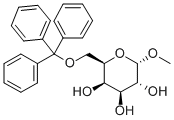 CAS 登录号：35920-83-3， 甲基 6-O-三苯基甲基-alpha-D-吡喃半乳糖苷