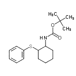 CAS#: 359678-99-2, 2-Methyl-2-Propanyl [2-(Phenylsulfanyl)Cyclohexyl]Carbamate