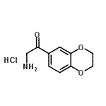 CAS#: 35970-31-1, 2-Amino-1-(2,3-Dihydro-1,4-Benzodioxin-6-Yl)Ethanone Hydrochloride (1:1)
