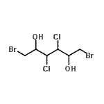 CAS#: 35972-80-6, 1,6-Dibromo-3,4-Dichloro-2,5-Hexanediol