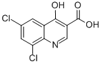 CAS#: 35973-27-4, 6,8-Dichloro-4-oxo-1H-quinoline-3-carboxylic acid
