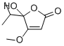 CAS#: 35973-53-6, 5-Hydroxy-4-Methoxy-5-Propan-2-Ylfuran-2-One