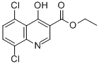 CAS 登录号：35975-58-7， 5,8-二氯-4-羟基-喹啉-3-羧酸乙酯