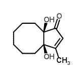 CAS#: 359875-13-1, (3aR,9aR)-3A,9A-Dihydroxy-3-Methyl-3A,4,5,6,7,8,9,9A-Octahydro-1H-Cyclopenta[8]Annulen-1-One