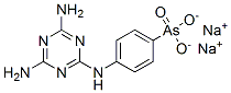 CAS 登录号：3599-28-8， 二钠N2-(4-二氧代胂酰基苯基)-1,3,5-三嗪-2,4,6-三胺