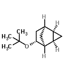 CAS#: 36005-02-4, (1S,2R,4R,5S,6R)-6-[(2-Methyl-2-Propanyl)Oxy]Tricyclo[3.2.1.0<Sup>2,4</Sup>]Octane