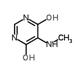 CAS 登录号：3602-99-1， 5-(甲基氨基)-4,6-嘧啶二醇