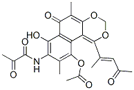 CAS#: 36108-44-8, [6-Hydroxy-5,9-Dimethyl-7-Oxo-1-[(E)-4-Oxopent-2-En-2-Yl]-8-(2-Oxopropanoylamino)Benzo[f][1,3]Benzodioxin-10-Yl] Acetate