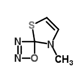 CAS#: 361381-85-3, 8-Methyl-1-Oxa-5-Thia-2,3,8-Triazaspiro[3.4]Octa-2,6-Diene
