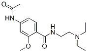 CAS#: 3614-38-8, 4-Acetamido-N-(2-Diethylaminoethyl)-2-Methoxybenzamide