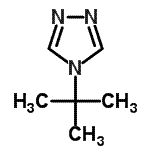 CAS 登录号：36175-37-8， 4-(2-甲基-2-丙基)-4H-1,2,4-三唑
