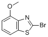CAS 登录号：3622-39-7， 2-溴-4-甲氧基苯并噻唑