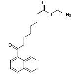 CAS 登录号：362669-45-2， 乙基8-(1-萘基)-8-氧代辛酸酯