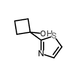 CAS#: 362718-83-0, 1-(1,3-Thiazol-2-Yl)Cyclobutanol