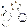 CAS 登录号：36283-09-7， 2-(5-苯基四唑-1-基)-3-噻吩-2-基丙-2-烯酸酯