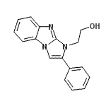 CAS 登录号：36289-13-1， 2-(2-苯基-1H-咪唑并[1,2-a]苯并咪唑-1-基)乙醇
