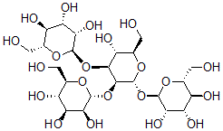 CAS#: 3634-02-4, (2R,3S,4S,5S,6R)-2-[(2R,3R,4S,5S,6R)-3-Hydroxy-2-(Hydroxymethyl)-5,6-Bis[[(2R,3S,4S,5S,6R)-3,4,5-Trihydroxy-6-(Hydroxymethyl)Oxan-2-Yl]Oxy]Oxan-4-Yl]Oxy-6-(Hydroxymethyl)Oxane-3,4,5-Triol