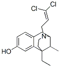CAS 登录号：3639-68-7， 1,2,3,4,5,6-六氢-3-(3,3-二氯-2-丙烯基)-6-乙基-11-甲基-2,6-甲桥-3-苯并氮杂环辛四烯-8-醇
