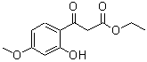 CAS 登录号：364039-61-2， 3-(2-羟基-4-甲氧基苯基)-3-氧代丙酸乙酯