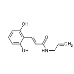 CAS#: 364327-63-9, (2E)-N-Allyl-3-(2,6-Dihydroxyphenyl)Acrylamide
