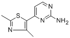 CAS 登录号：364334-94-1， 4-(2,4-二甲基-1,3-噻唑-5-基)嘧啶-2-胺