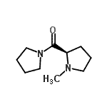CAS 登录号：364367-05-5， [(2R)-1-甲基-2-吡咯烷基](1-吡咯烷基)甲酮