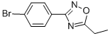 CAS#: 364743-34-0, 3-(4-Bromophenyl)-5-Ethyl-1,2,4-Oxadiazole