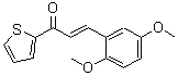 CAS#: 364754-41-6, (2E)-3-(2,5-Dimethoxyphenyl)-1-(2-Thienyl)-2-Propen-1-One