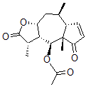 CAS#: 36505-53-0, [(1S,3aR,5R,5aR,8aR,9S,9aR)-1,5,8a-Trimethyl-2,8-Dioxo-3a,4,5,5a,9,9a-Hexahydro-1H-Azuleno[6,5-b]Furan-9-Yl] Acetate