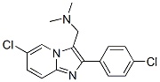 CAS#: 365213-33-8, 6-Chloro-2-(4-Chlorophenyl)-N,N-Dimethylimidazo[1,2-alpha]Pyridine-3-Methanamine
