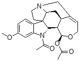 CAS#: 36536-63-7, (17S)-1-Acetyl-19,20-didehydro-17,18-epoxy-11-methoxycuran-17-ol acetate