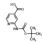 CAS 登录号：365412-92-6， 2-({[(2-甲基-2-丙基)氧基]羰基}氨基)异烟酸