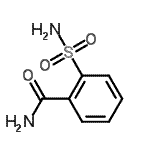 CAS 登录号：36547-00-9， 2-氨基磺酰基苯甲酰胺
