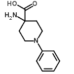 CAS 登录号：365554-49-0， 4-氨基-1-苯基-4-哌啶羧酸