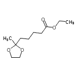 CAS#: 36651-17-9, Ethyl 5-(2-Methyl-1,3-Dioxolan-2-Yl)Pentanoate