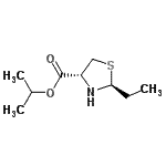 CAS 登录号：366806-81-7， 异丙基(2S,4R)-2-乙基-1,3-噻唑烷-4-羧酸酯