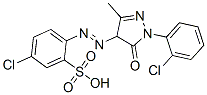 CAS#: 36705-33-6, 5-Chloro-2-[[1-(2-Chlorophenyl)-3-Methyl-5-Oxo-4H-Pyrazol-4-Yl]Diazenyl]Benzenesulfonic Acid