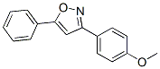 CAS 登录号：3672-52-4， 3-(4-甲氧基苯基)-5-苯基-1,2-恶唑