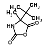 CAS#: 367274-60-0, 4-Methyl-4-(2-Methyl-2-Propanyl)-1,3-Oxazolidine-2,5-Dione