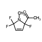 CAS#: 367275-92-1, 1-(2,5,5-Trifluoro-1-Methyl-2,5-Dihydro-1H-Pyrrol-2-Yl)Ethanone