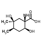 CAS#: 367507-83-3, (1R,2S,4R,5S)-1-Amino-2,5-Dihydroxy-4,5-Dimethylcyclohexanecarboxylic Acid